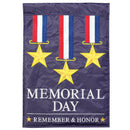 Magnolia Garden Memorial Day Medals 29 x 42 Inch Polyester Garden Flag
