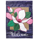 Magnolia Garden Welcome Large Magnolia 29 x 42 Inch Polyester Garden Flag