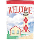 Magnolia Garden Welcome Lighthouse 29 x 42 Inch Polyester Garden Flag