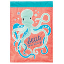 Magnolia Garden Seas the Day Octopus 29 x 42 Inch Polyester Garden Flag