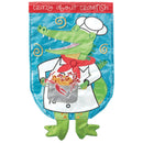 Magnolia Garden Crawfish Gator Chef Legs 13 x 19 Blue Polyester Outdoor Hanging Flag