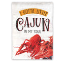 Magnolia Garden Cajun In My Soul Lifelike Crawfish 13 x 18 Inch Polyester Garden Flag