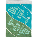 Magnolia Garden Gone Fishing Catch U Later 13 x 18 Inch Polyester Garden Flag