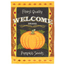 Magnolia Garden Welcome Brand Pumpkin 13 x 18 Inch Polyester Garden Flag