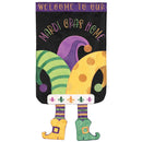 Magnolia Garden Mardi Gras Home 13 x 24 Inch Polyester Crazy Legs Garden Flag