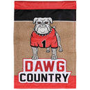 Dicksons Magnolia Garden Outdoor Flag Decoration For Garden, Yard, Or Walkway Standard 13 x 18, Weather Resistant Polyester, Bulldog Dawg Country
