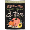 Dicksons Magnolia Garden Outdoor Flag Decoration For Garden, Yard, Or Walkway Standard 13 x 18, Weather Resistant Polyester, Friends and Family Gather Here
