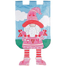 Dicksons Magnolia Garden Outdoor Flag Decoration For Garden, Yard, Or Walkway Standard 13 x 18, Weather Resistant Polyester, Crazy Leg Gnome Be Mine