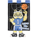Dicksons Magnolia Garden Outdoor Flag Decoration For Garden, Yard, Or Walkway Standard 13 x 18, Weather Resistant Polyester, Crazy Leg Kentucky Cat