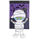 Dicksons Magnolia Garden Outdoor Flag Decoration For Garden, Yard, Or Walkway Standard 13 x 18, Weather Resistant Polyester, Crazy Leg Mummy