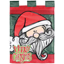 Dicksons Magnolia Garden Outdoor Flag Decoration For Garden, Yard, Or Walkway Standard 13 x 18, Weather Resistant Polyester, Santa Merry Christmas