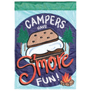 Dicksons Rv Garden Flag, Outdoor Camping Decoration, Double-Sided Yard Banner Standard 13 x 18 Inch Polyester Campers Have Smore Fun