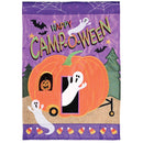Dicksons Halloween Rv Garden Flag, Outdoor Fall Camping Decoration, Double-Sided Seasonal Yard Banner Standard 13 x 18 Inch Polyester Happy Camp-O-Ween Ghost