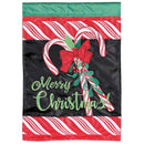 Dicksons Christmas Garden Flag, Outdoor Holiday Decoration, Double-Sided Seasonal Yard Banner Standard 13 x 18 Inch Polyester Candy Canes With Bow Tie