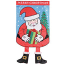 Dicksons Christmas Garden Flag, Outdoor Holiday Decoration, Double-Sided Seasonal Yard Banner Standard 13 x 18 Inch Polyester Santa With Crazy Legs