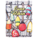 Magnolia Garden Gone Fishin' Nautical Floats 30 x 44 Inch Polyester Garden Flag