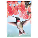 Dicksons Magnolia Garden Hummingbird Floral Pink 44 x 30 Polyester Outdoor Garden Flag