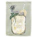 Magnolia Garden Lemonade Mason Jar 13 x 19 Polyester Outdoor Hanging Flag