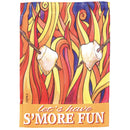 Magnolia Garden Let's Have S'more Fun Campfire 13 x 18 Inch Polyester Garden Flag
