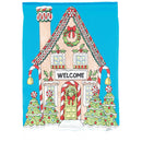 Magnolia Garden Welcome Christmas Gingerbread House 13 x 18 Inch Polyester Garden Flag