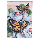 Dicksons Magnolia Garden Monarch Butterflies Orange and Black 18 x 13 Polyester Outdoor Garden Flag