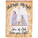 Dicksons Magnolia Garden Outdoor Flag Decoration For Garden, Yard, Or Walkway Standard 13 x 18, Weather Resistant Polyester, Holy Family Loves Pure Light