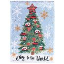 Dicksons Magnolia Garden Outdoor Flag Decoration For Garden, Yard, Or Walkway Standard 13 x 18, Weather Resistant Polyester, Camper Joy to the World