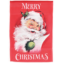 Dicksons Magnolia Garden Outdoor Flag Decoration For Garden, Yard, Or Walkway Standard 13 x 18, Weather Resistant Polyester, Santa Merry Christmas