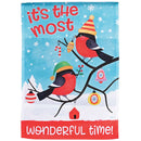 Dicksons Christmas Garden Flag, Outdoor Holiday Decoration, Double-Sided Seasonal Yard Banner Standard 13 x 18 Inch Polyester Most Wonderful Time