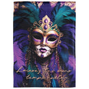 Dicksons Mardi Gras Garden Flag, Outdoor Seasonal Decoration, Double-Sided Yard Banner Standard 13 x 18 Inch Polyester Laissez Les Bons Temps Rouler
