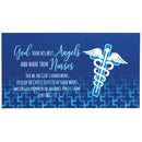 Dicksons God Took Best Angels Made Nurses Blue 5 x 3 Vinyl Refrigerator Magnet