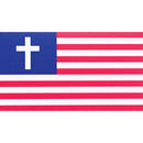 Dicksons Patriotic Christian Flag Red, White, and Blue 5 x 3 Inch Vinyl Decorative Refrigerator Magnet