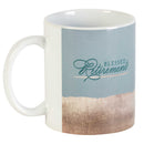 Dicksons Blessed Retirement Blue, Tan, and White 11 Ounces Ceramic Coffee Mug Cup