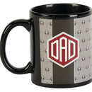 Dicksons Dad He Who Gives Generously Microwave Dishwasher Safe Brown 11 Ounce Ceramic Mug Coffee Mug