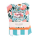 Dicksons Homeschool Is My Ministry Psalm 119:105 8.5 x 5.5 Inch Teal Pink and Orange Paper 64 Page Composition Notebook Pack of 3 [Unknown Binding]