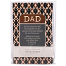Dicksons Men's Inspirational Christian Notetakers Lined Journal Ruled Notebook 5.5 x 8.5 Inch Paper Dad Man of God Scripture Assorted Set of 3
