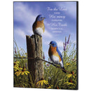 Dicksons For The Lord Is Good Psalm 100:5 MDF Decorative Wall Plaque 14 x 11 Inch