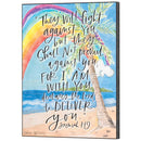 Dicksons No Fear Know Jesus, Clear Sticker, Package of 6