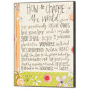 Dicksons Love Forgive Volunteer Floral 11 x 14 MDF Decorative Wall Art Plaque