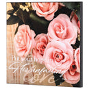 Dicksons Put Your Hope In His Unfailing Love Pastel Pink 12 x 12 Wood Decorative Wall Plaque Hanging Artwork