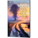 Dicksons Trust In The Lord Proverbs 3:5-6, Multicolor 20 x 13 Inch MDF Wood Wall Art Plaque