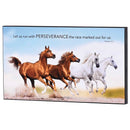 Dicksons Run With Perseverance, Hebrews 12:1, Multicolor 14 x 8 Inch MDF Wood Wall Art Plaque