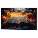 Dicksons The Lord Is My Shepherd I Shall Not Want Psalm 23 MDF Decorative Wall Plaque 14 x 8 Inch