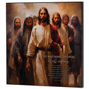 Dicksons Inspirational Christian Wall Art Plaque 14.75 x 14.75 Inch MDF Go and Make Disciples