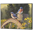 Dicksons For The Lord Is Good Mercy Everlasting Psalm 100:5 MDF Decorative Wall Plaque 16 x 11 Inch