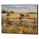 Dicksons Inspirational Christian Wall Hanging Plaque Décor for Home 12 x 16 Inch MDF Horses Trust in the Lord