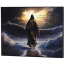 Dicksons Inspirational Christian Wall Hanging Plaque Décor for Home 12 x 16 Inch MDF I Will Walk By Faith