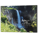Dicksons Restore Joy of Your Salvation Waterfall 18 x 12 MDF Decorative Wall Plaque