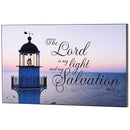 Dicksons The Lord My Salvation Lighthouse Scene 20 x 12 Inch MDF Decorative Wall Sign Plaque