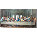 Dicksons The Last Supper In Remembrance Of Me Multicolor 25 x 12 MDF Decorative Wall Plaque Art Print Decoration